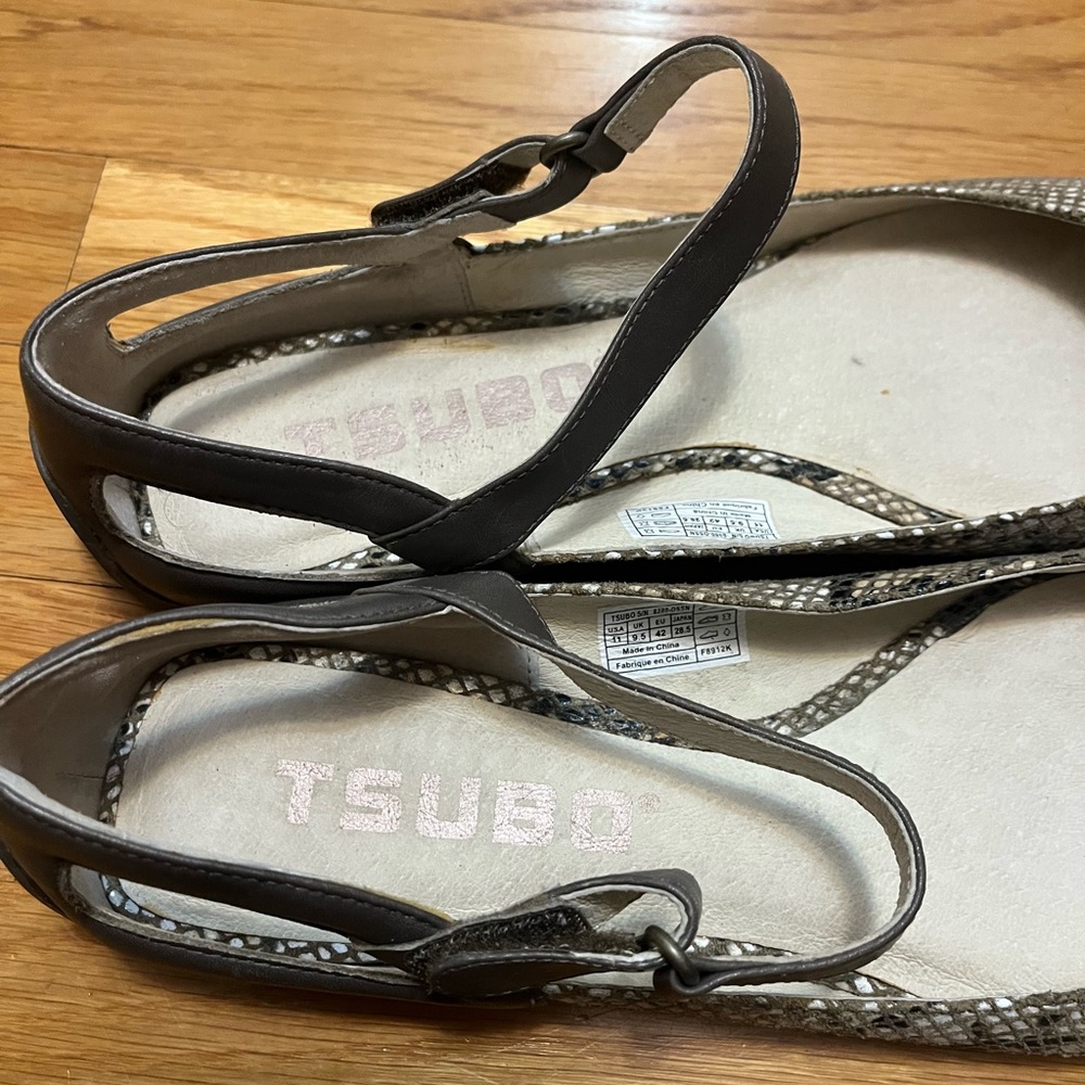 Tsubo Women’s Maryjane Ballet Flat Shoes - Picture 2 of 4